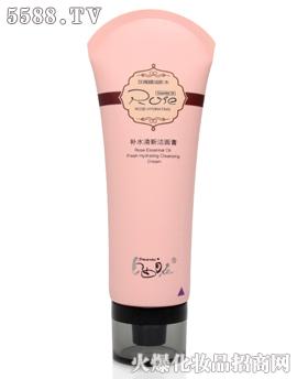 广州庄雅生物科技有限公司：玫瑰精油补水清新洁面膏
