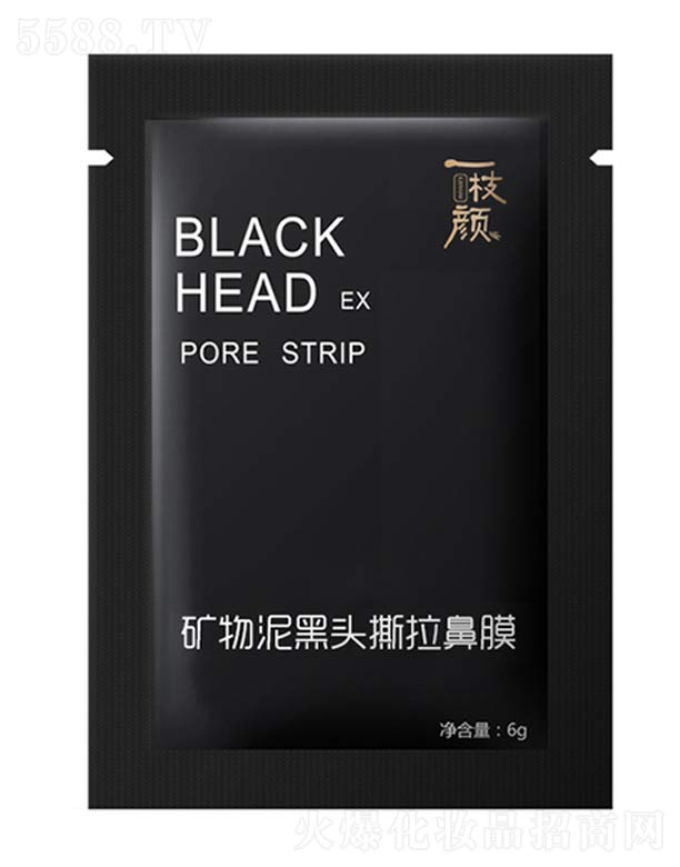 国妆（广州）科技有限公司：一枝颜矿物泥黑头撕拉鼻膜 6g