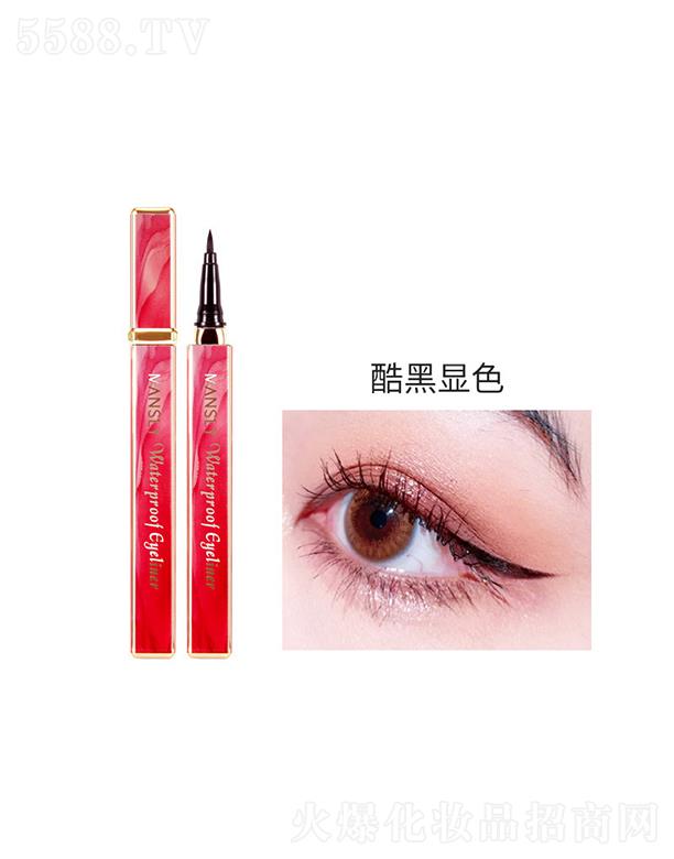 广州薇尚化妆品有限公司：曼诗丽摩登炫彩造型眼线笔M462-红色管 浓郁色泽轻松上色