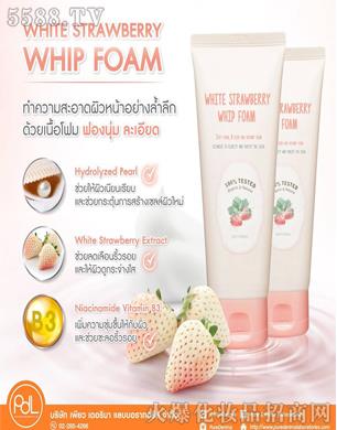 PDL(̩)ױƷ޹˾̩ײݮϴ WHITE STRAWBERRY WHIP FOAM