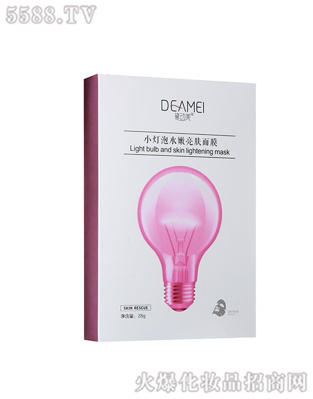 广东邹氏生物科技股份有限公司：黛动美小灯泡水嫩亮肤面膜