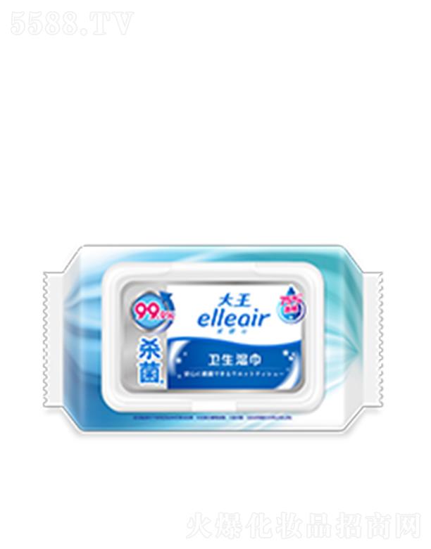 (ͨ)Ʒ޹˾elleair贶ʪƾ 60Ƭ