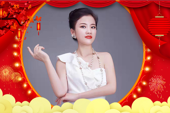 广州尚盈姬廖总携全体员工给您拜年，祝您2021顺顺利利，红红火火！