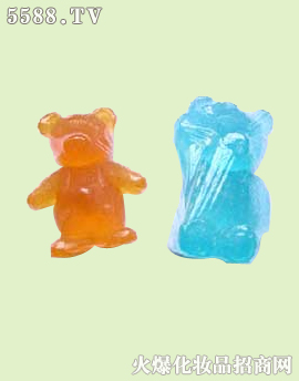 小熊透明香皂