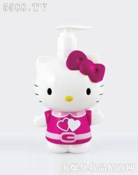 Hello Kitty 3D立体沐浴露(心心)