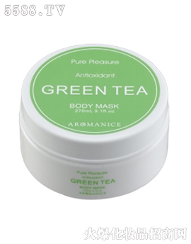 绿茶抗氧化修护身体膜