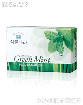 韩国植物物语薄荷香皂