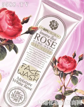 葛菲娜玫瑰皙白保湿洁面膏