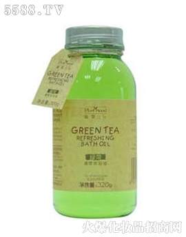 绿茶清爽沐浴油
