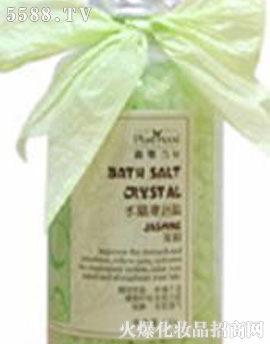 水晶浸浴盐-绿茶