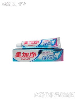 100克美加净安全防蛀牙膏