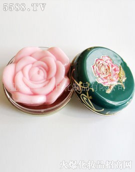 玫瑰花精油手工香皂