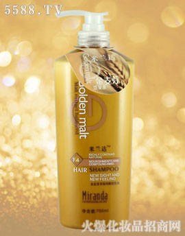 美发洗发水系列-米兰达金麦芽多效均衡洗发水(750ml)