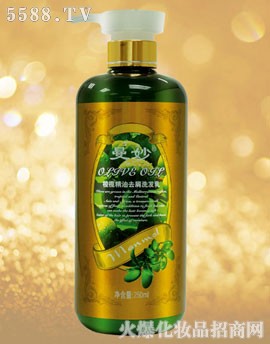 曼妙橄榄系列-250ml曼妙棱榄精油速效去屑洗发乳