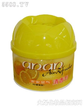 90g安安空气清香剂（柠檬香型）花蕾盖