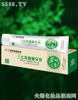 三七花健龈牙膏100g