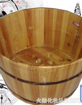 杉木足浴桶（带按摩珠）