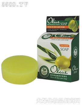 伊美四季橄榄精油美容护肤香皂80g