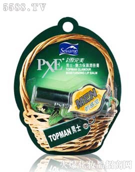 PXE-Topman男士魅力保湿润唇膏3.5G