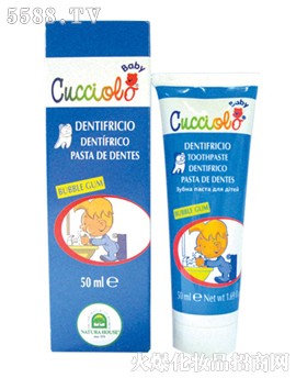 皇家工坊草本植物泡泡糖牙膏（防蛀加钙）-儿童牙膏