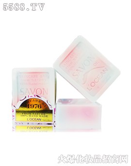 露香蓝莓粉红泥手工美容皂