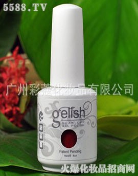 (褐色、绿色)gelish1337甲油胶