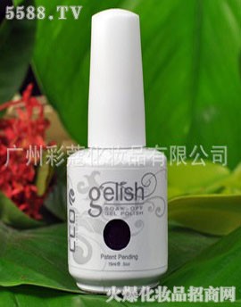 (金色、紫色)gelish1338甲油胶