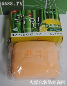 竹盐柠檬香皂