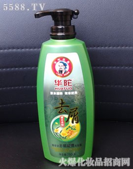 华陀精草堂去屑调理洗发露750ml