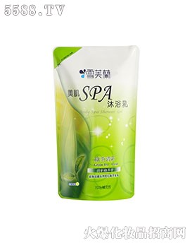 雪芙兰美肌SPA沐浴乳补充包-绿茶清新