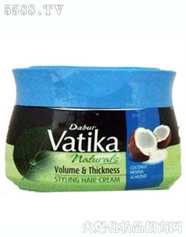 Vatika-椰子海娜头发光泽护发素