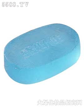 水晶皂蓝色