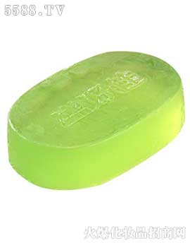 水晶皂绿色