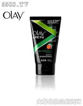 Olay玉兰油男士控油净爽洁面啫喱 洗面奶100g