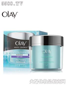 Olay玉兰油化妆品 水感透白系列亮肤睡眠面膜130g
