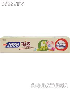 2080 乐活儿童牙膏100g青苹果味-1