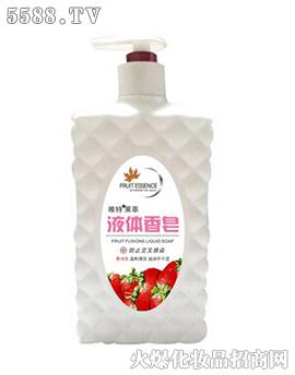 第三代新型液体香皂500mL草莓