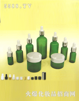 绿色精油瓶系列