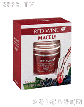 玛芝莉-红酒倍量活能睡眠面膜