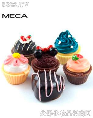 meca6色蛋糕唇彩口红