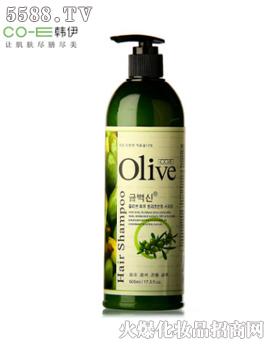 韩伊Olive橄榄营养柔顺洗发水露
