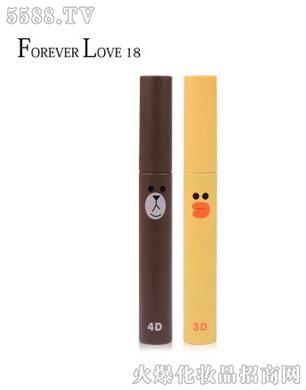 Forever-love-18-布朗熊4D浓密-莎莉鸭3D卷翘睫毛膏