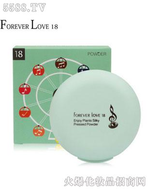 Forever-love-18-植物柔滑乐享粉饼