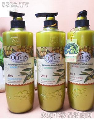素丽雅橄榄2合1植物洗发乳