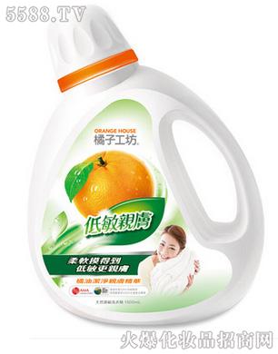 橘子工坊台湾原装进口机洗洗衣液