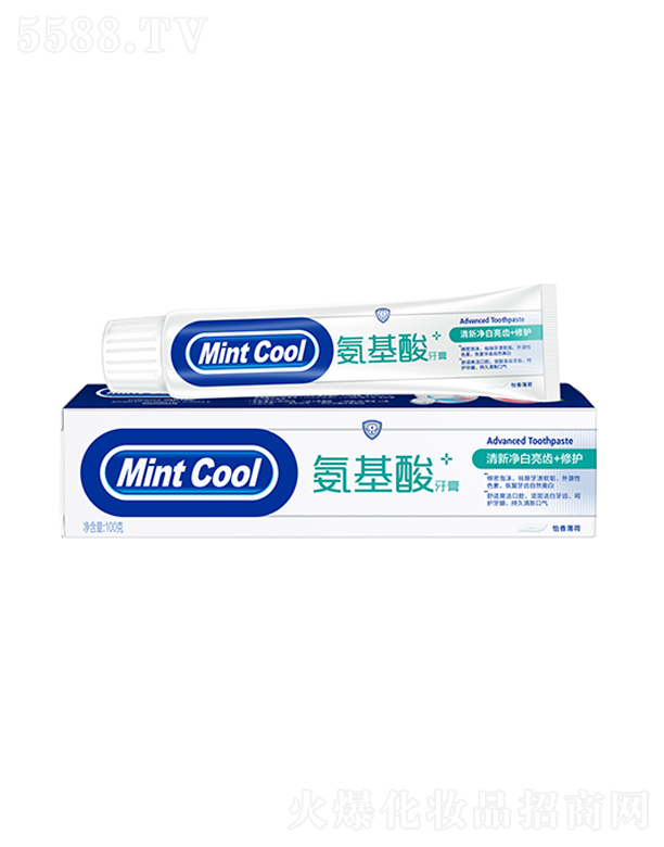 Mint Cool幻味氨基酸牙膏清新净白亮齿+修护