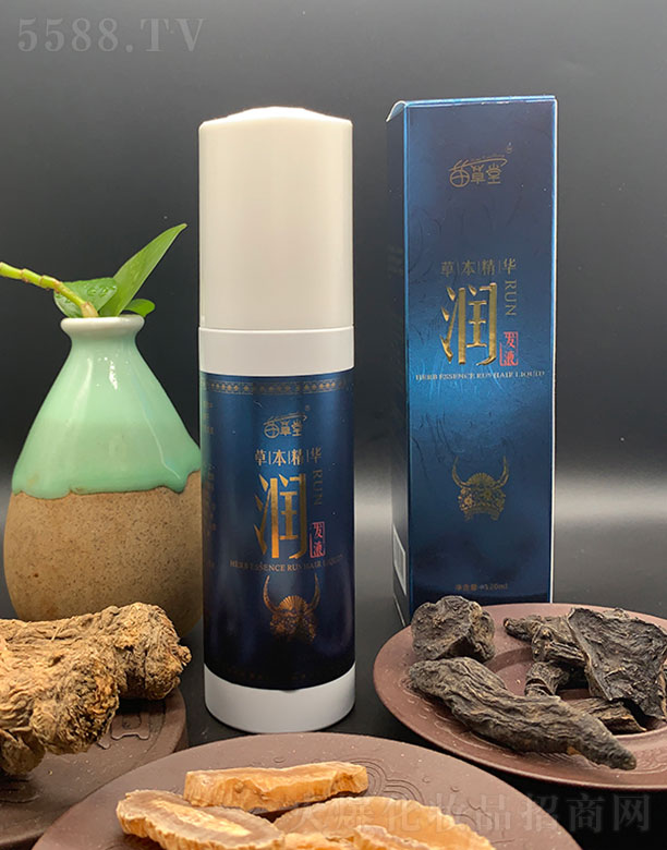 苗草堂草本植物润发液120ml