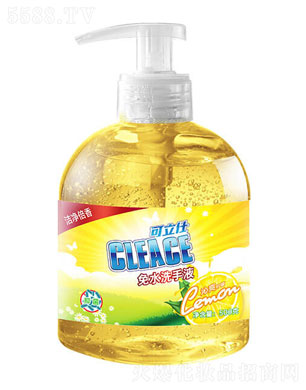 可立仕（CLEACE)柠檬味免水洗手液500g