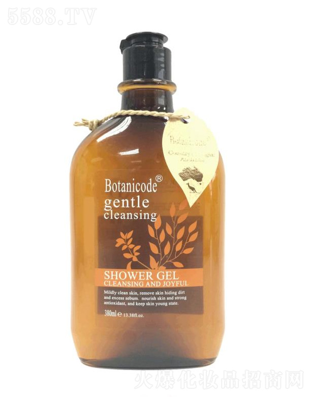 Botanicode澄净愉悦沐浴露（黄色）380ml