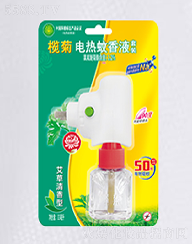 榄菊艾草1+1电热蚊香液